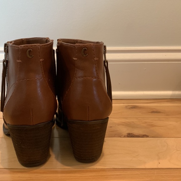 Cognac leather Circus by Sam Edelman booties - Picture 4 of 5